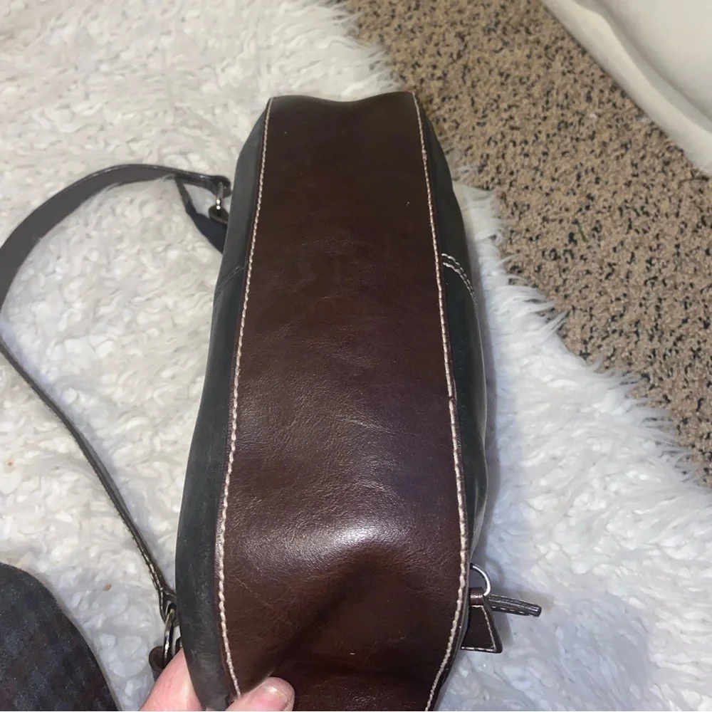 50%offw❤️ RELAVILITY HOBO CRADE brown front wallet leather PURSE-SALE p1